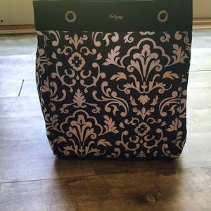 Thirty one black and white Essential Storage tote